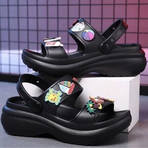 Stylish Black Women's Sandals